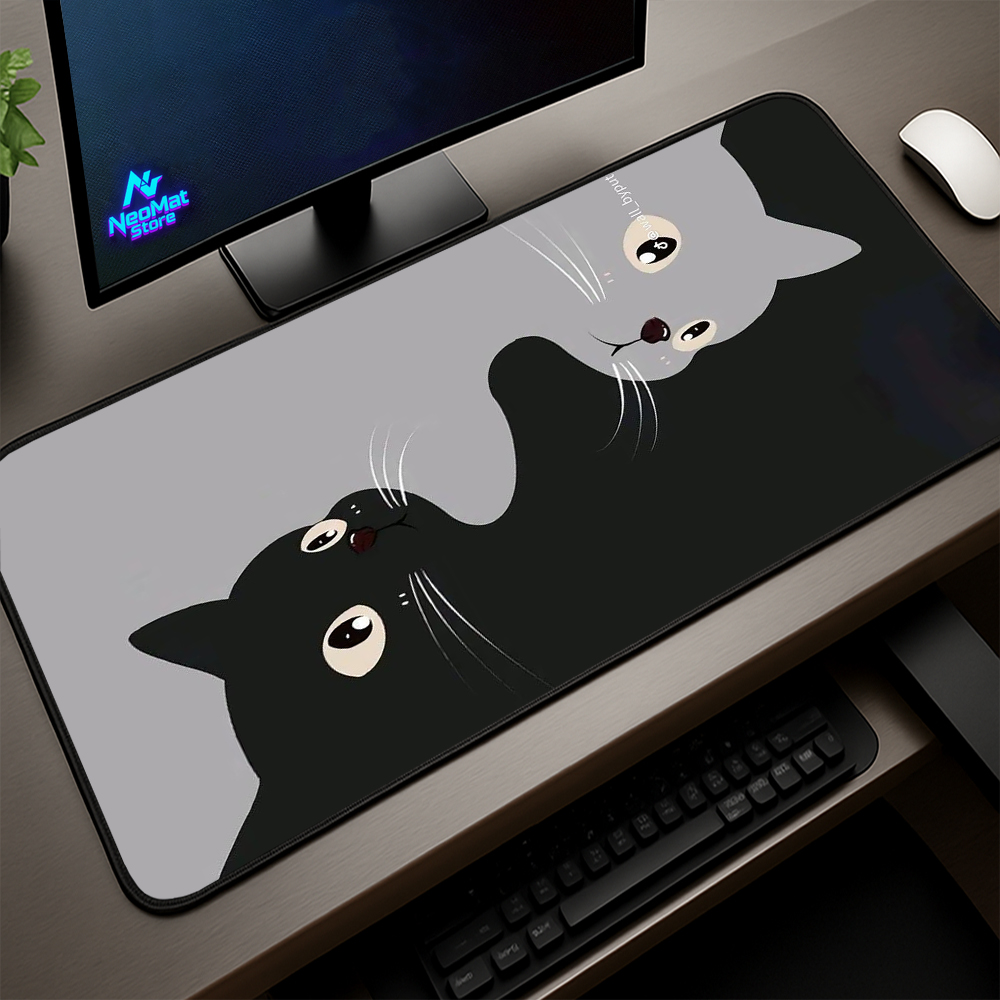 Gaming Accessories Very - Computer Mouse Pad Cat Very Large
