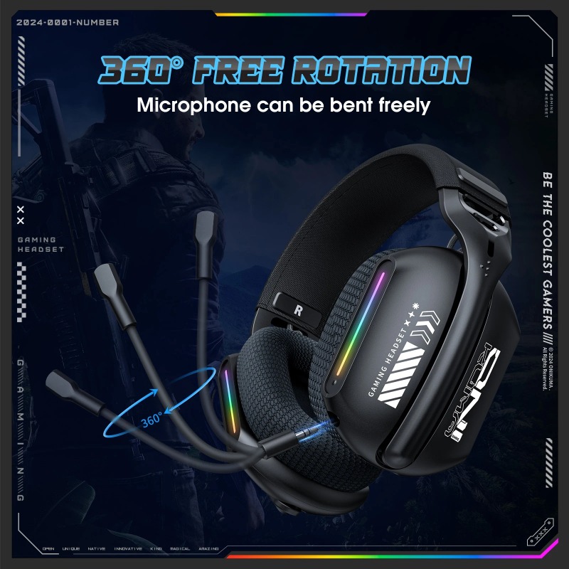 ONIKUMA GT808 Wireless Gaming  - Venom Gaming Accessories recension och pris