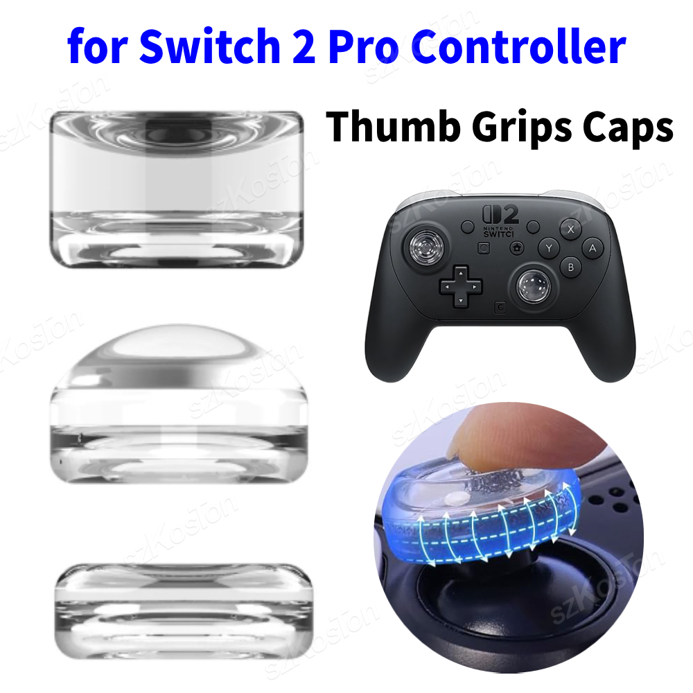 Clear Thumb Grips Caps for Swi - Gaming Accessories Nintendo Switch recension och pris