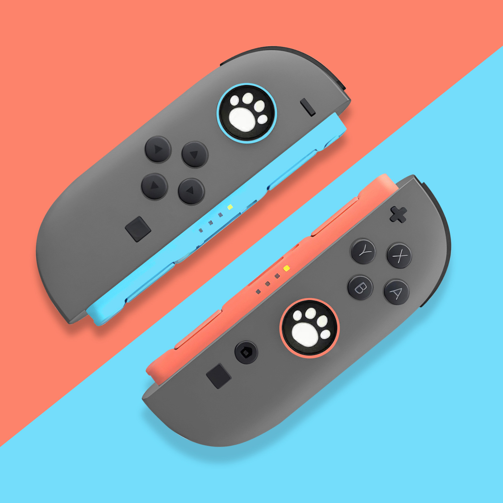 4pcs Cute Cat Claw Silicone So - Gaming Accessories Nintendo Switch recension och pris