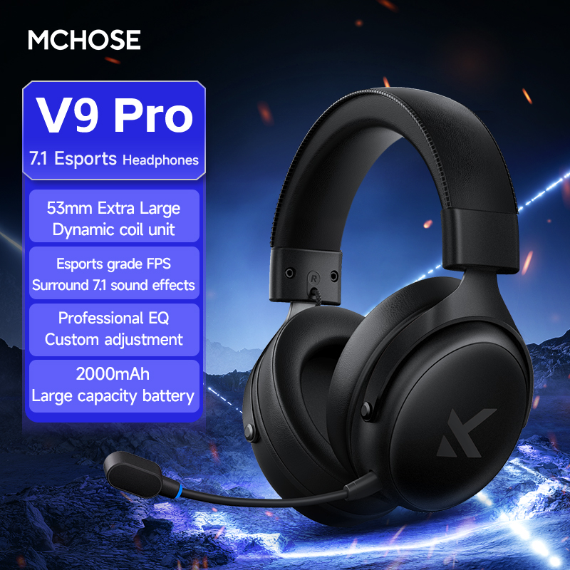 MCHOSE V9 Pro Headset with Mic - Venom Gaming Accessories recension och pris